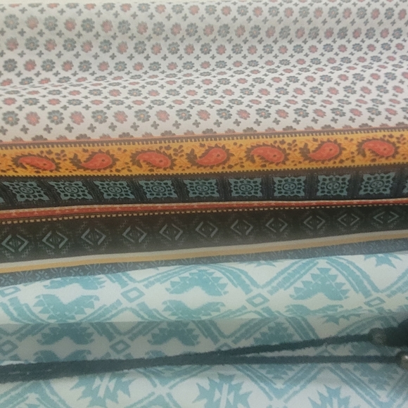 Bohemian Maxi Dress with Geometric Patterns - Picture 2 of 15